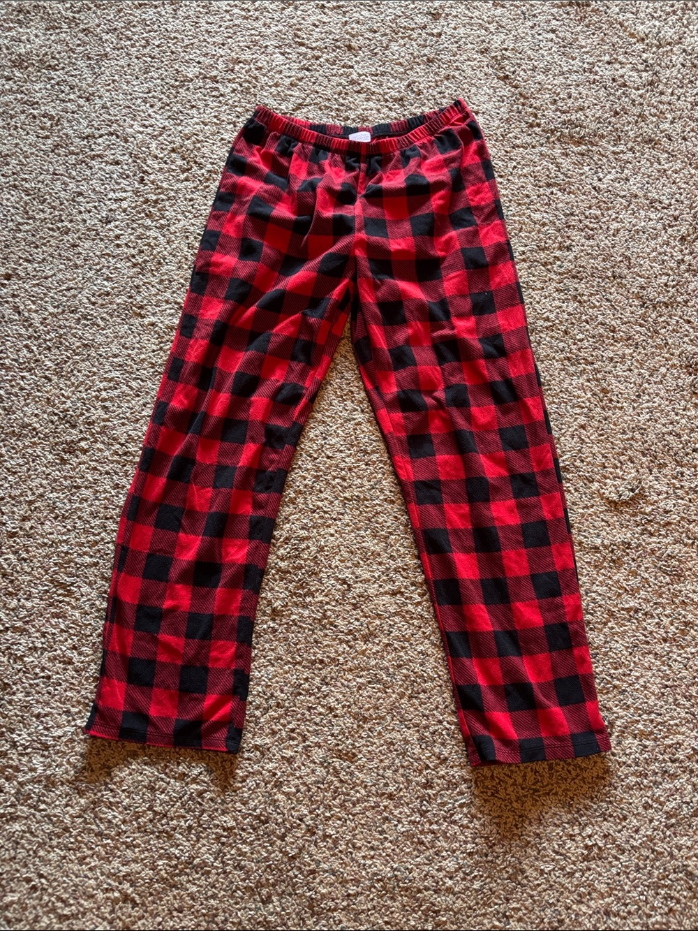 Wondershop Red and Black Buffalo Plaid Sleepwear Pants